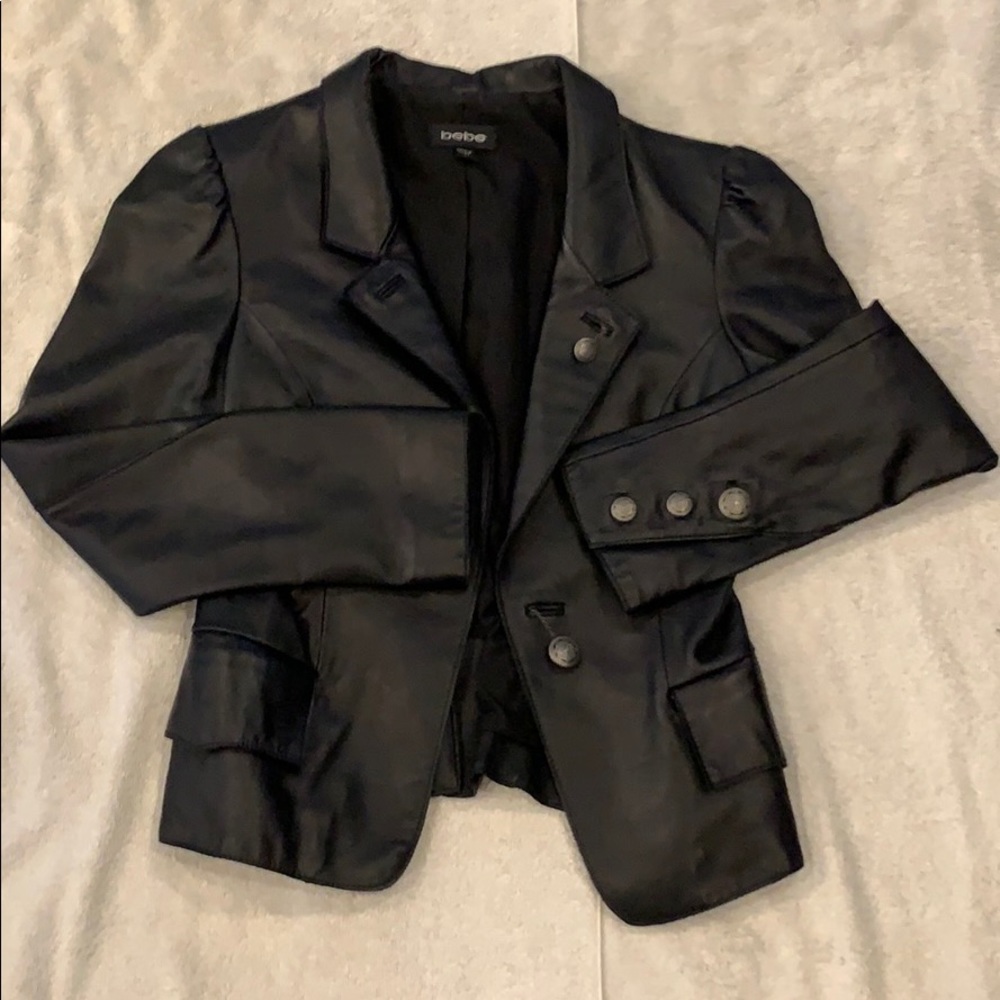 Bebe Leather Jacket - image 3